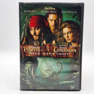 Pirates Of The Caribbean Dead Mans Chest DVD Disney 2006 New Open